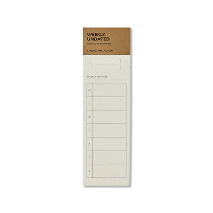 Studio Milligram - Productive Bookmarks - The Flower Crate