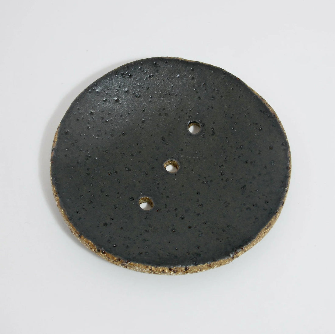 Studio Star | Black Ceramic Soap Dish - The Flower Crate
