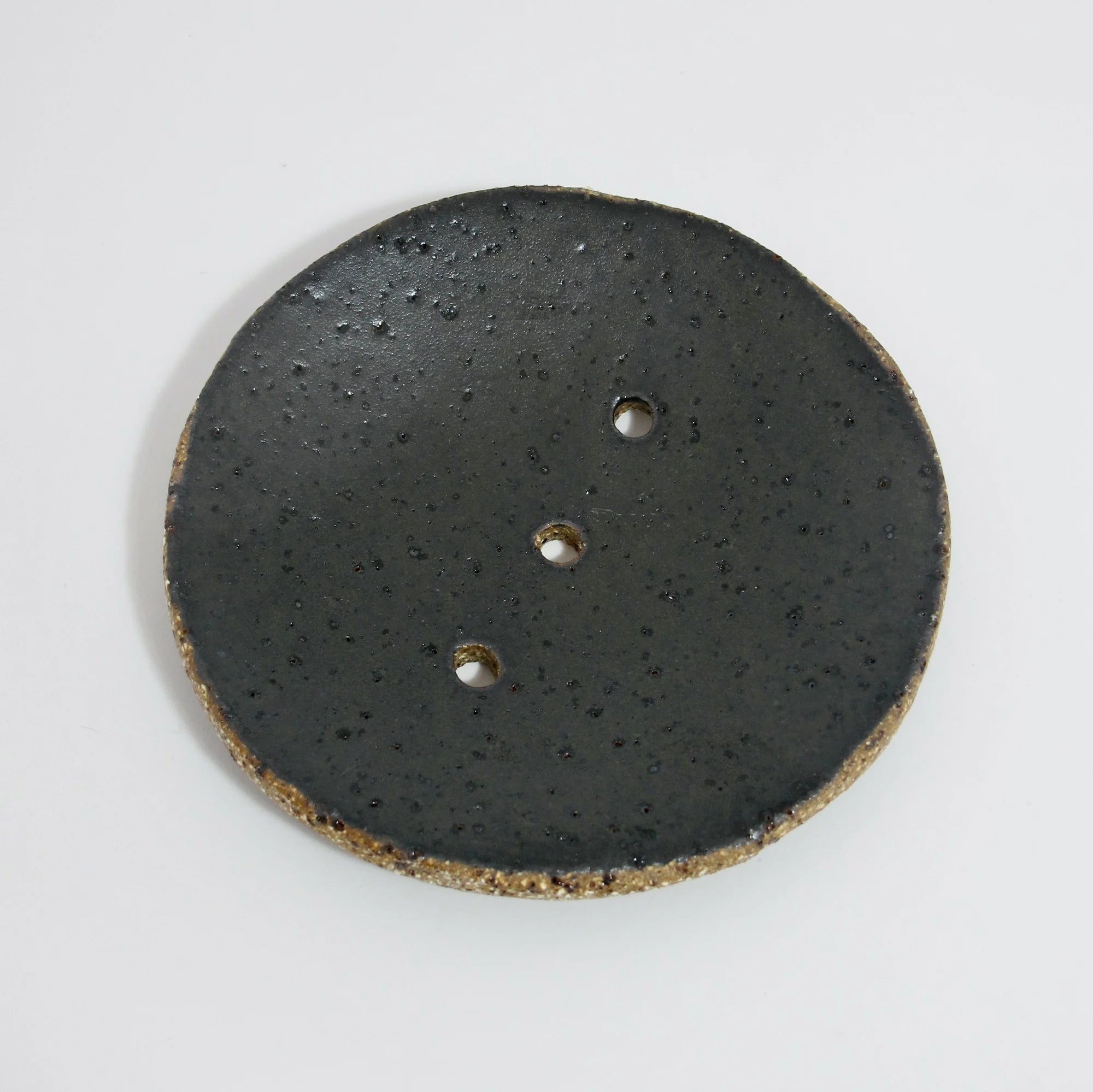 Studio Star | Black Ceramic Soap Dish - The Flower Crate