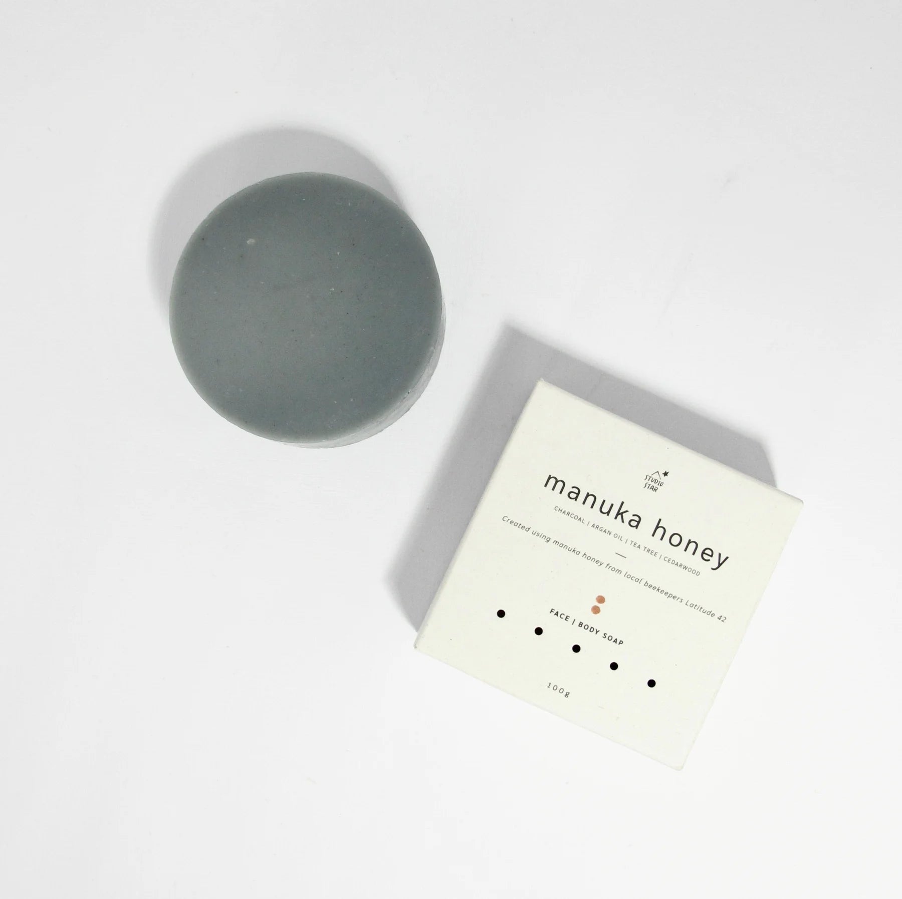 Studio Star | Manuka Honey Face + Body Soap - The Flower Crate