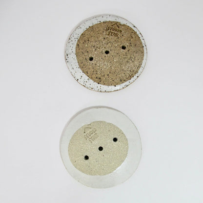 Studio Star | White Ceramic Soap Dish - The Flower Crate