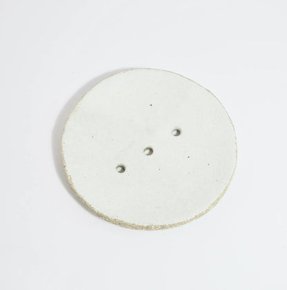 Studio Star | White Ceramic Soap Dish - The Flower Crate