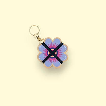 Studio Wald - Keyring Flower Press - The Flower Crate