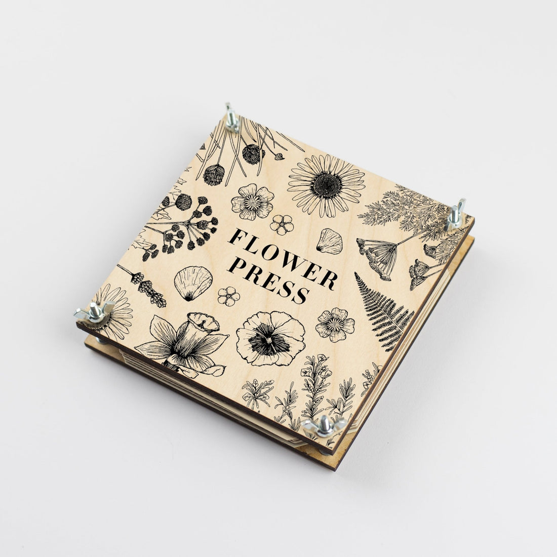 Studio Wald - Line Flower Press - The Flower Crate