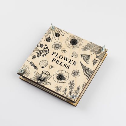 Studio Wald - Line Flower Press - The Flower Crate