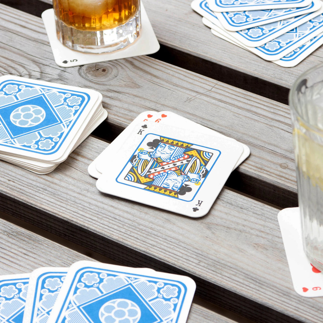 Suck UK - Playing Card Beer Mats - The Flower Crate