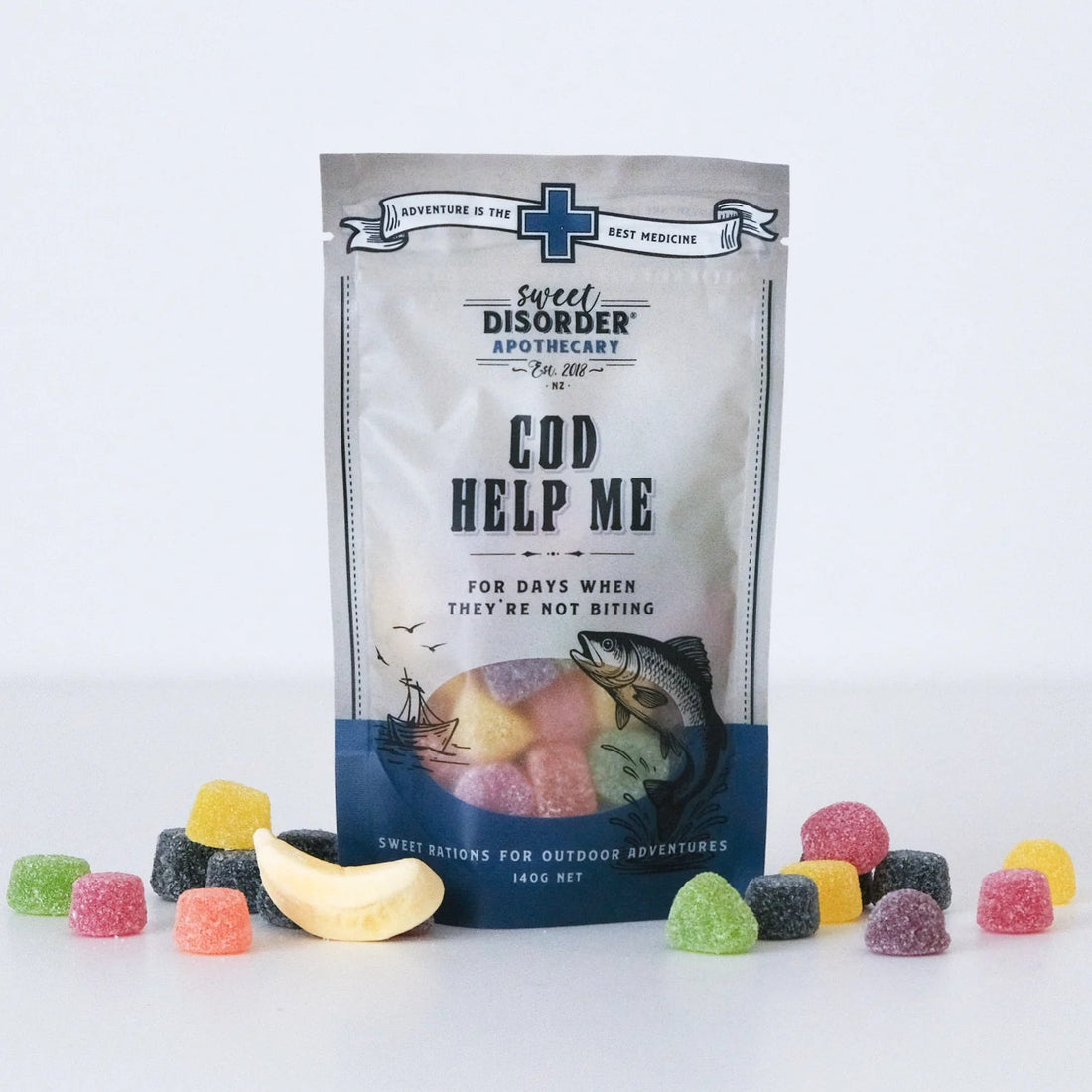 Sweet Disorder - Cod Help Me Lolly Pouch - The Flower Crate