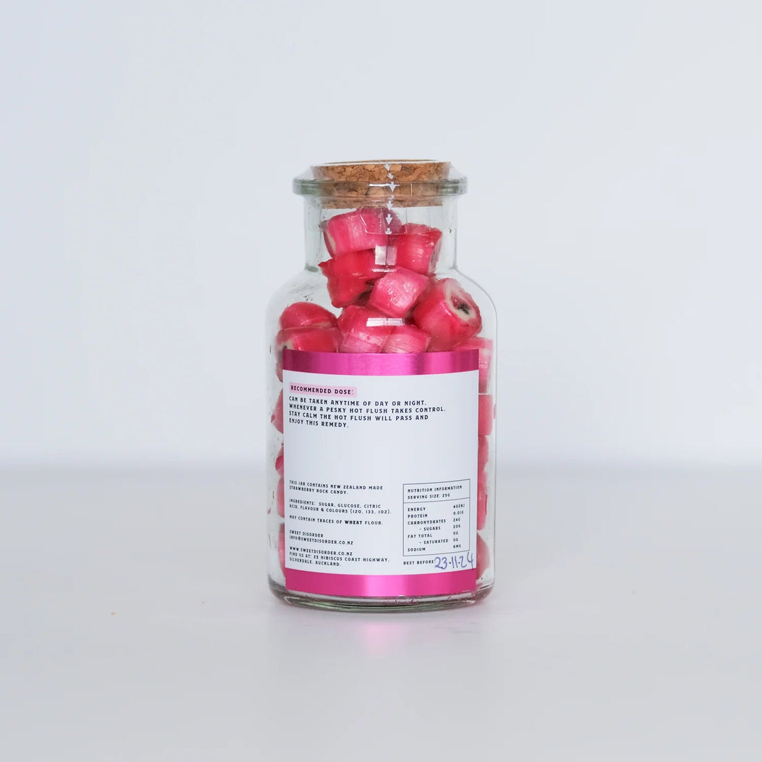 Sweet Disorder - Hot Flush Formula Lolly Jar - The Flower Crate