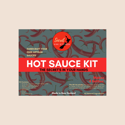 Sweet Kiwi Kitchen - Hot Sauce Kit - The Flower Crate