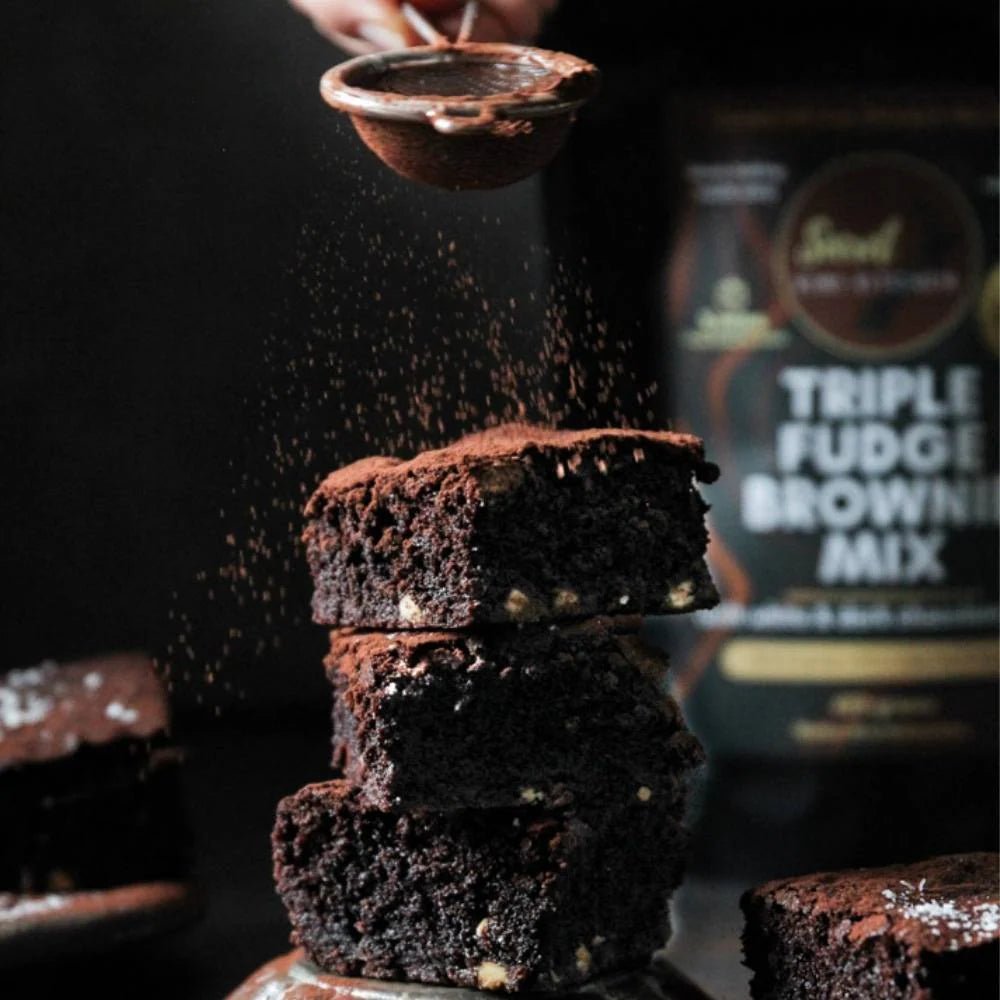 Sweet Kiwi Kitchen - Triple Chocolate Brownie Mix - The Flower Crate