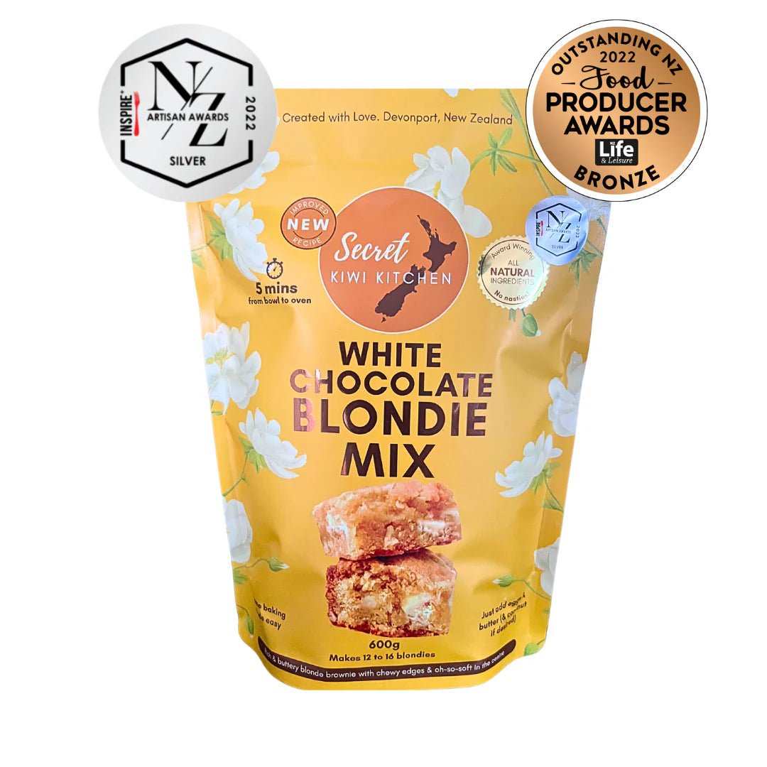Sweet Kiwi Kitchen - White Chocolate Blondie Mix - The Flower Crate