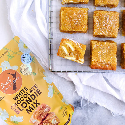 Sweet Kiwi Kitchen - White Chocolate Blondie Mix - The Flower Crate