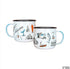Tanya Wolfcamp Enamel Mug - Aotearoa - The Flower Crate