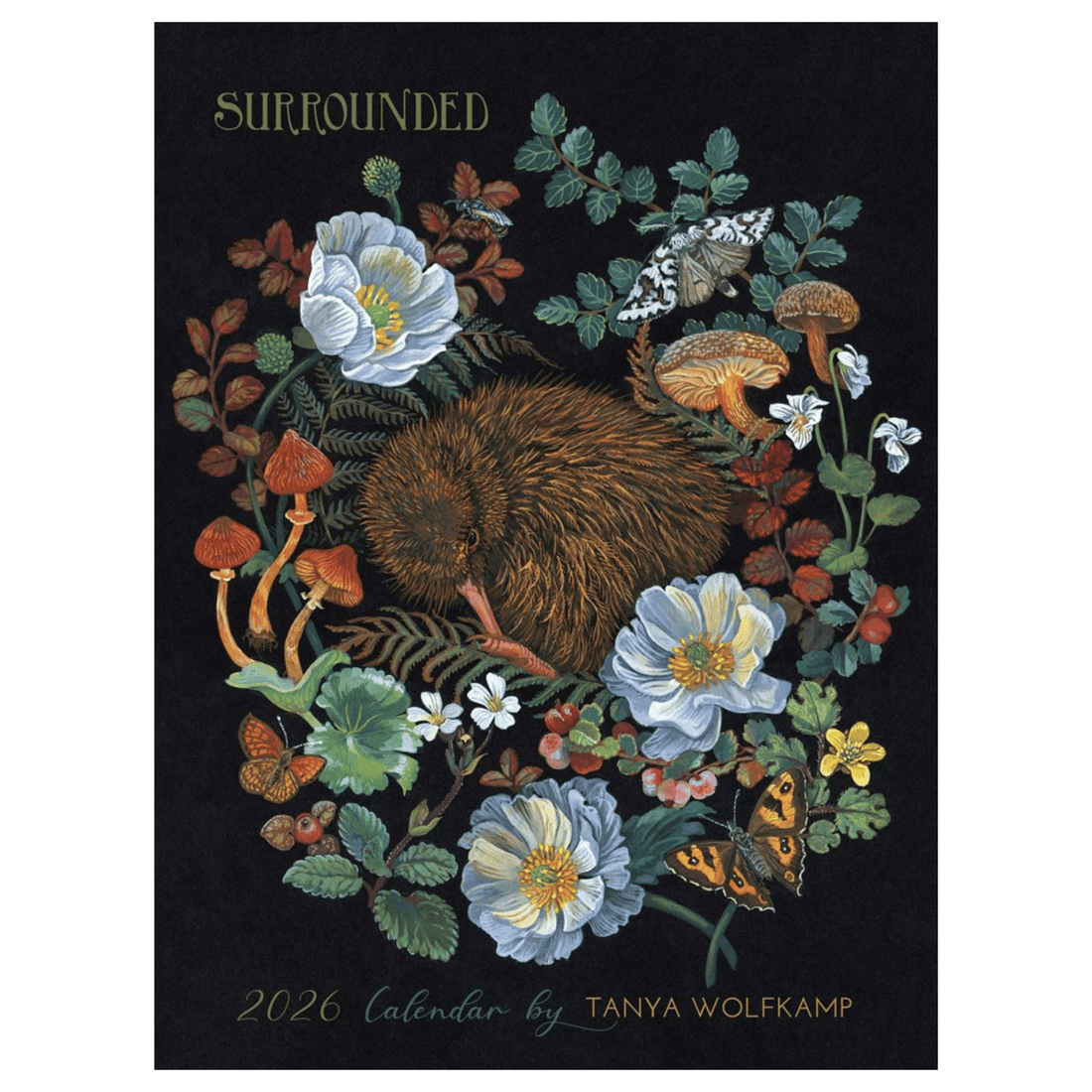 Tanya Wolfkamp - 2026 Wall Calendar - The Flower Crate