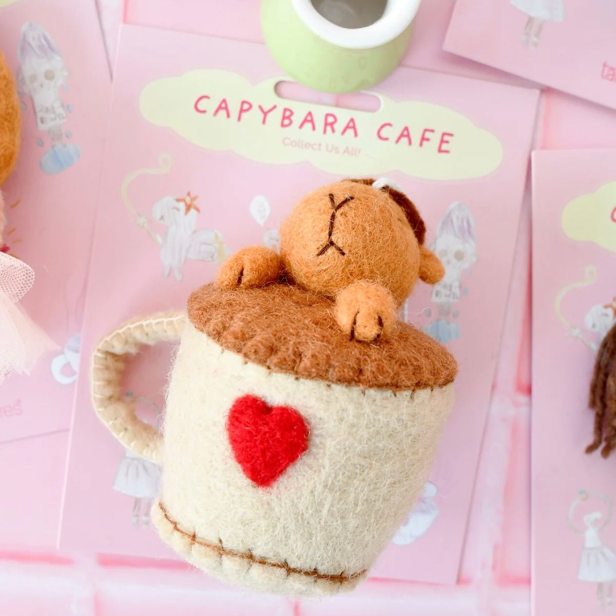 Tara Treasures - Capybara Cafe Cappuccino Ornament - The Flower Crate