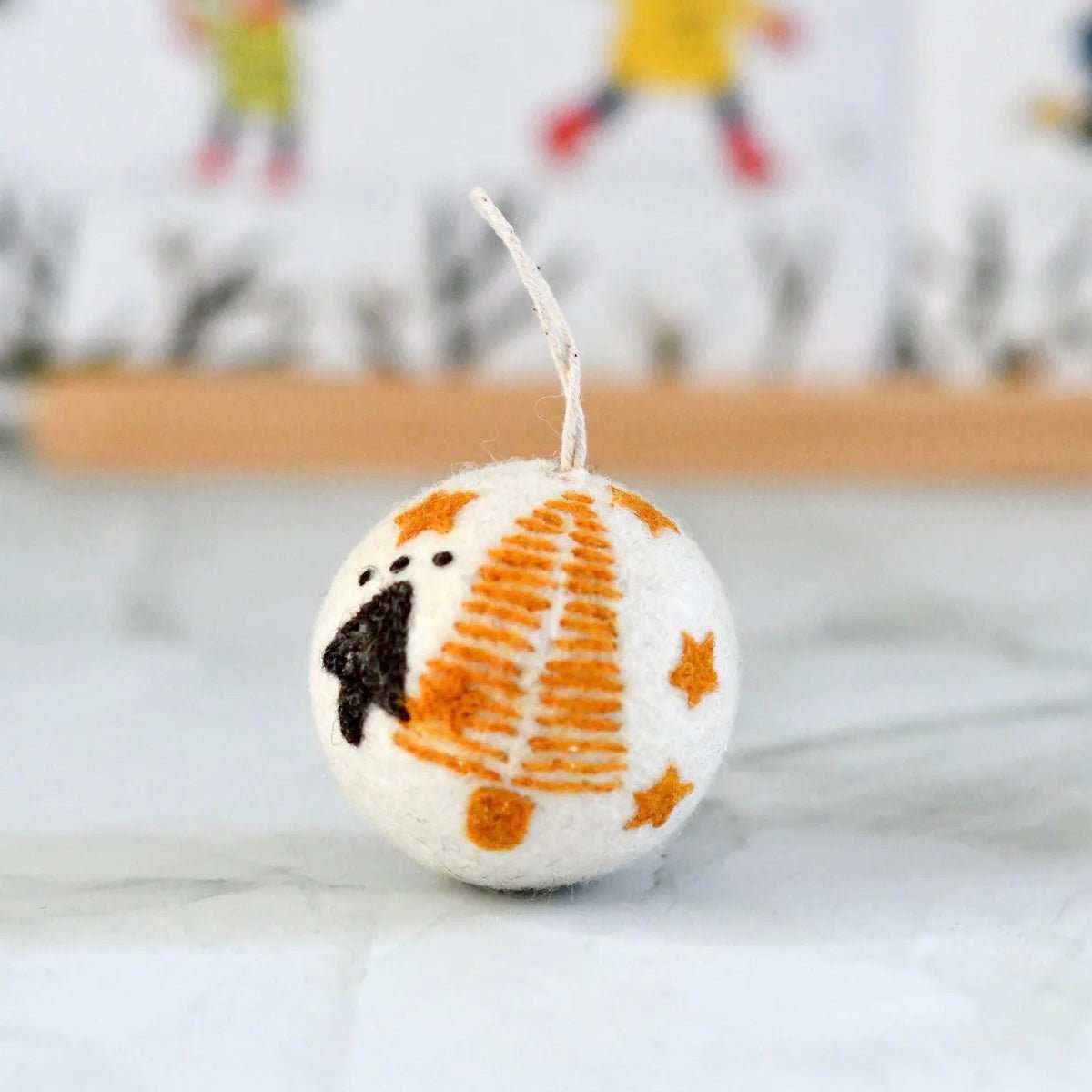 Tara Treasures - Felt Bauble - The Flower Crate