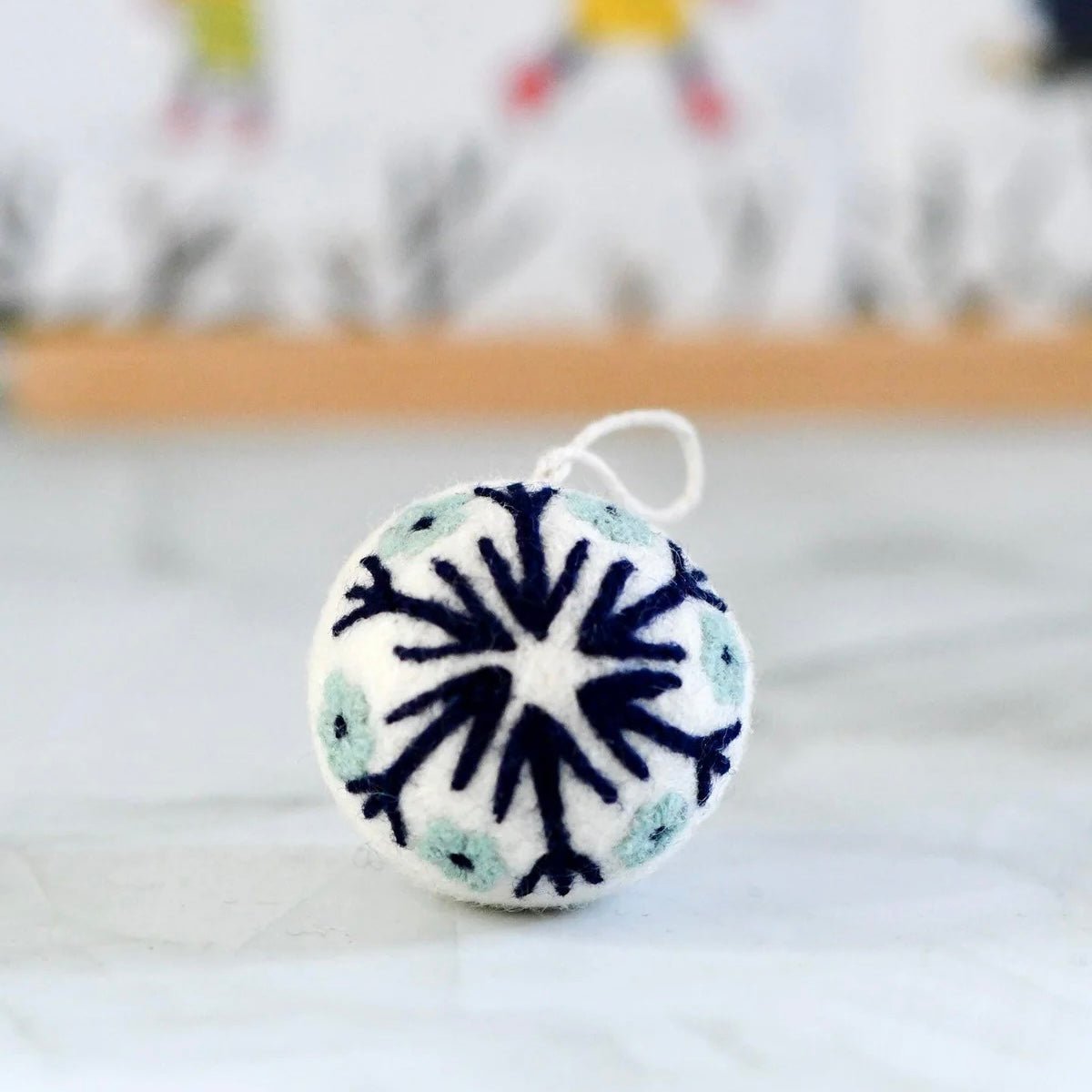 Tara Treasures - Felt Bauble - The Flower Crate