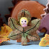Tara Treasures - Felt Chestnut Leaf Baby - The Flower Crate