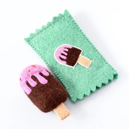 Tara Treasures - Felt Ice Cream Popsicle - The Flower Crate