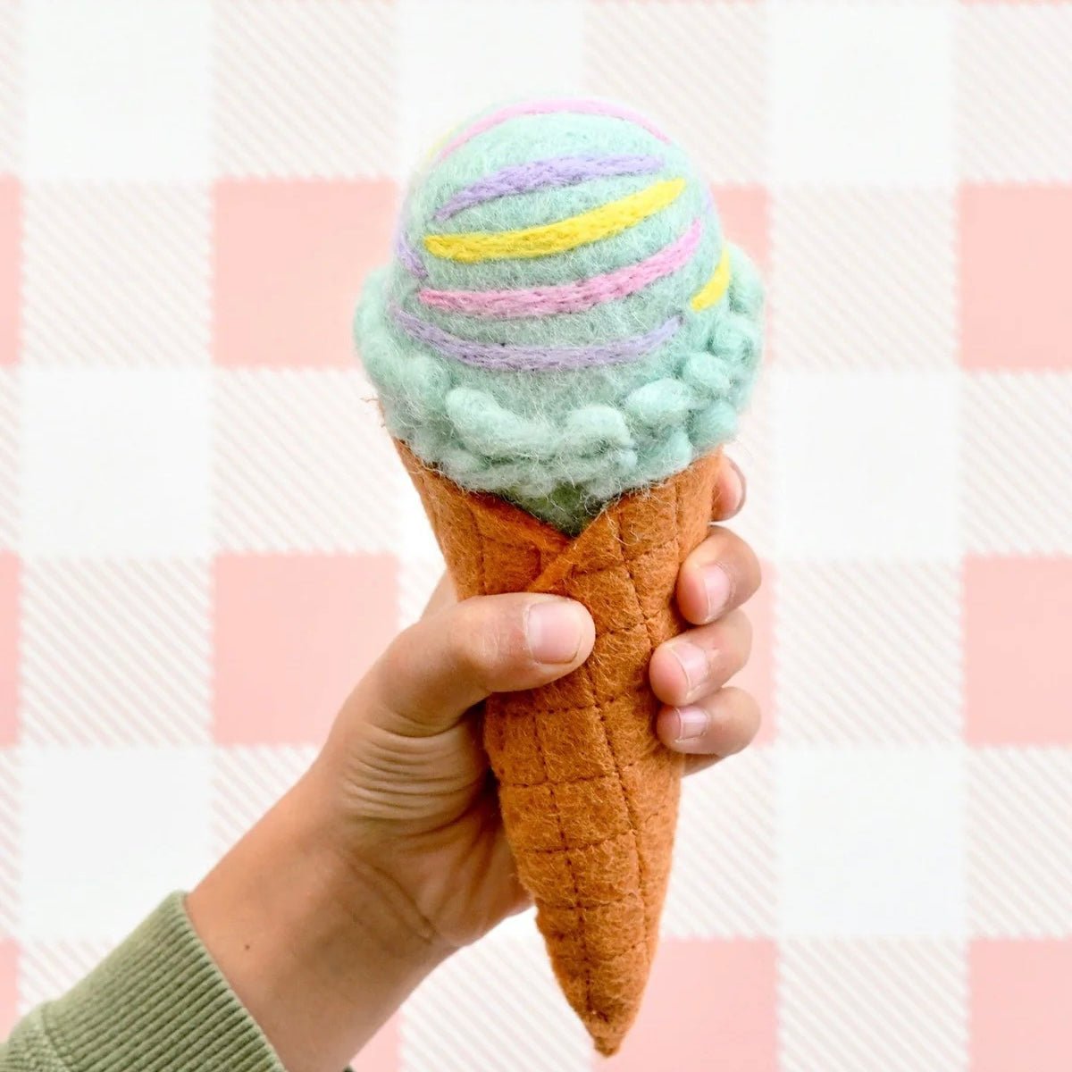 Tara Treasures - Felt Ice Cream Set - The Flower Crate