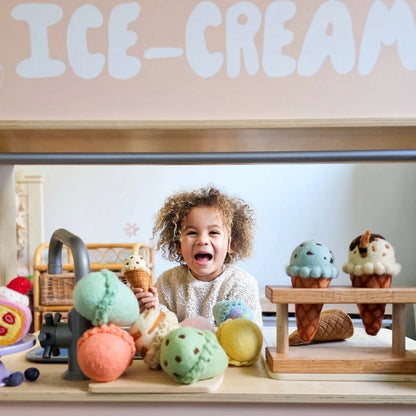 Tara Treasures - Felt Ice Cream Set - The Flower Crate