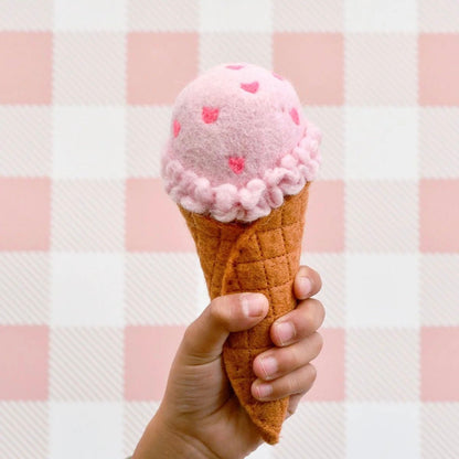 Tara Treasures - Felt Ice Cream Set - The Flower Crate