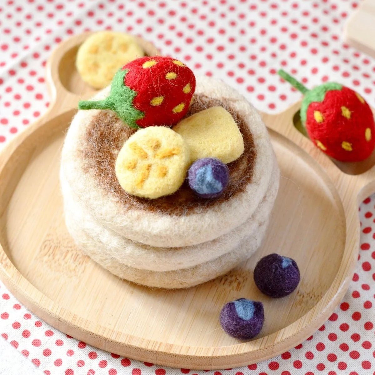 Tara Treasures - Felt Pancake Stack Set - The Flower Crate