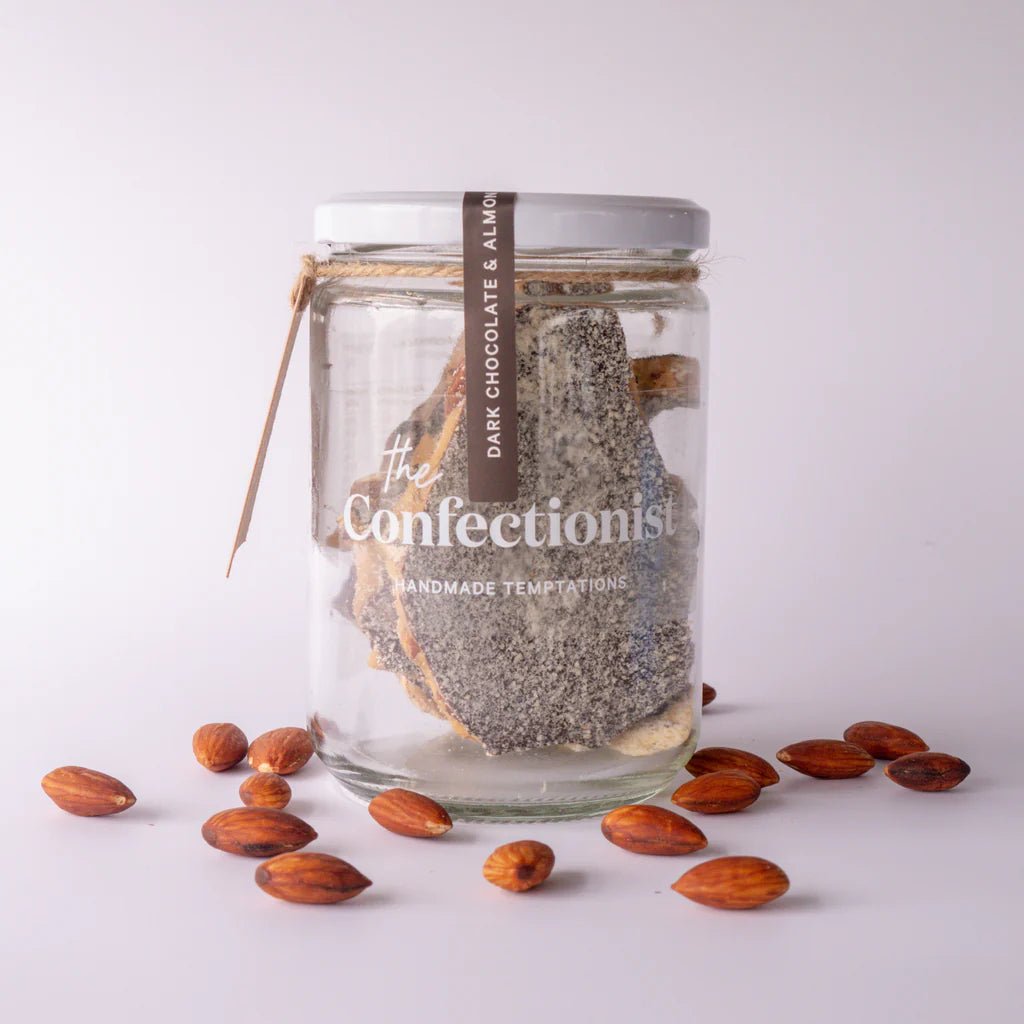 The Confectionist - Dark Chocolate &amp; Almond Toffee - The Flower Crate