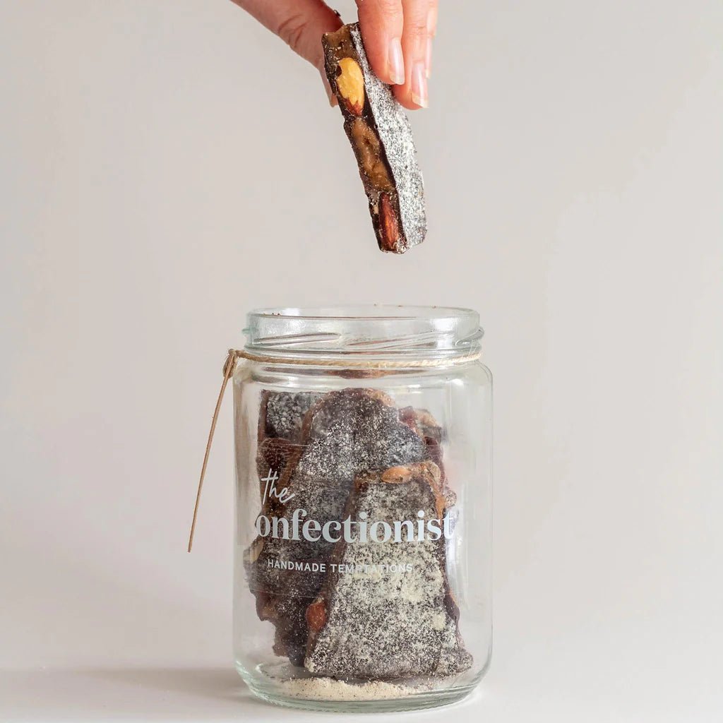 The Confectionist - Dark Chocolate &amp; Almond Toffee - The Flower Crate