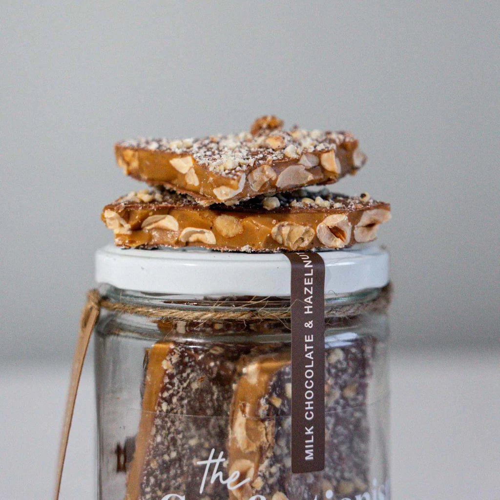 The Confectionist - Milk Chocolate and Hazlenut Toffee - The Flower Crate