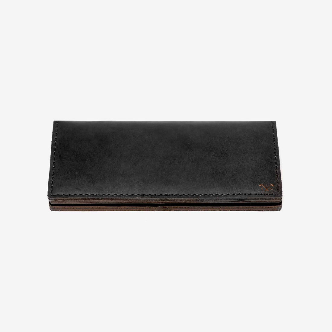 The Loyal Workshop - Black Alongsider Leather Wallet - The Flower Crate