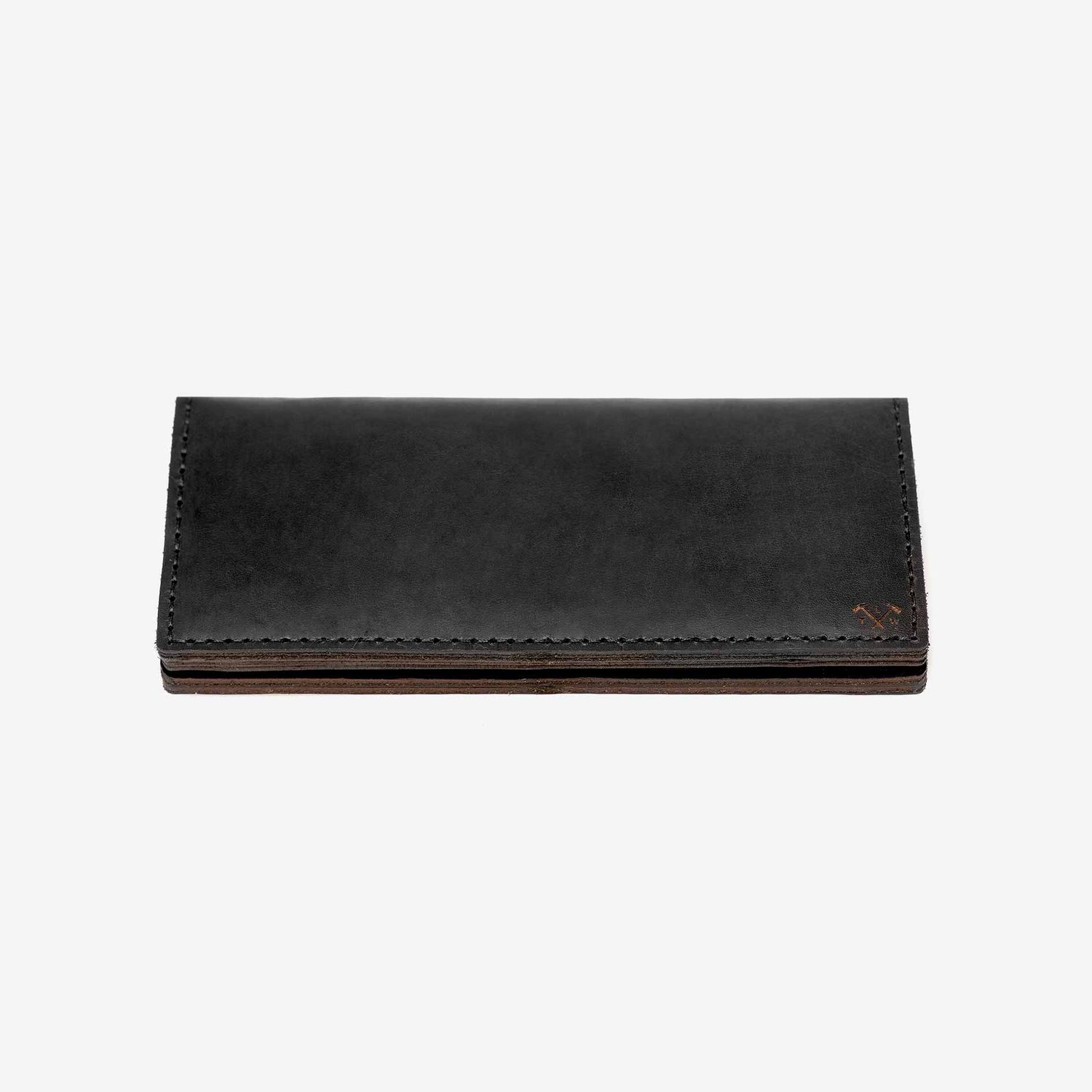The Loyal Workshop - Black Alongsider Leather Wallet - The Flower Crate