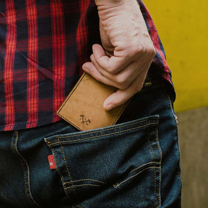 The Loyal Workshop - Oscar Leather Card Wallet - The Flower Crate