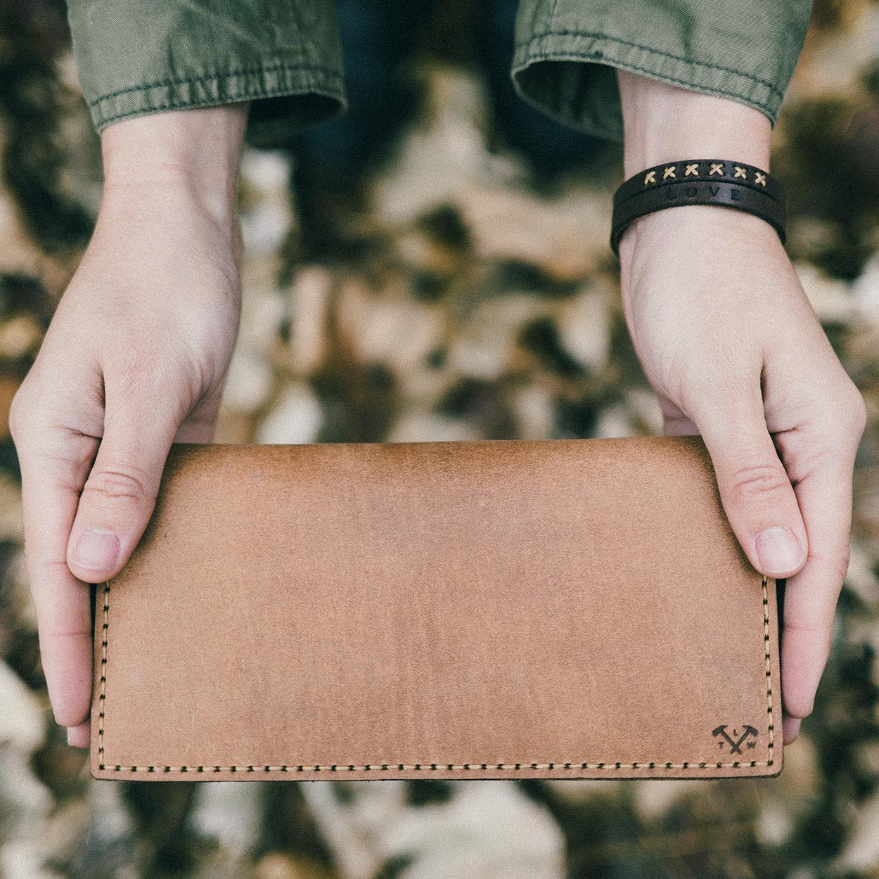 The Loyal Workshop - Tan Alongsider Leather Wallet - The Flower Crate