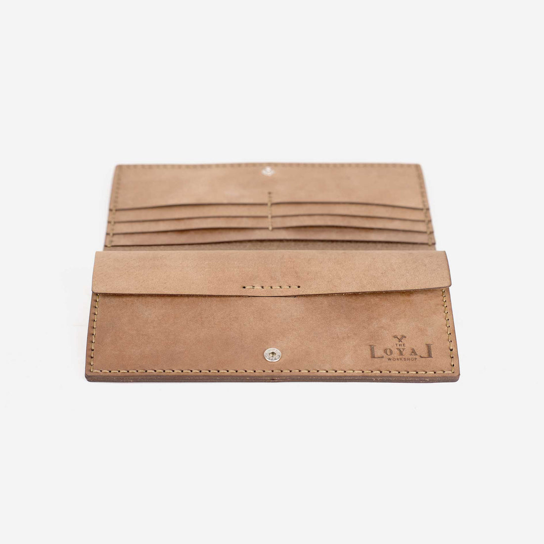 The Loyal Workshop - Tan Alongsider Leather Wallet - The Flower Crate