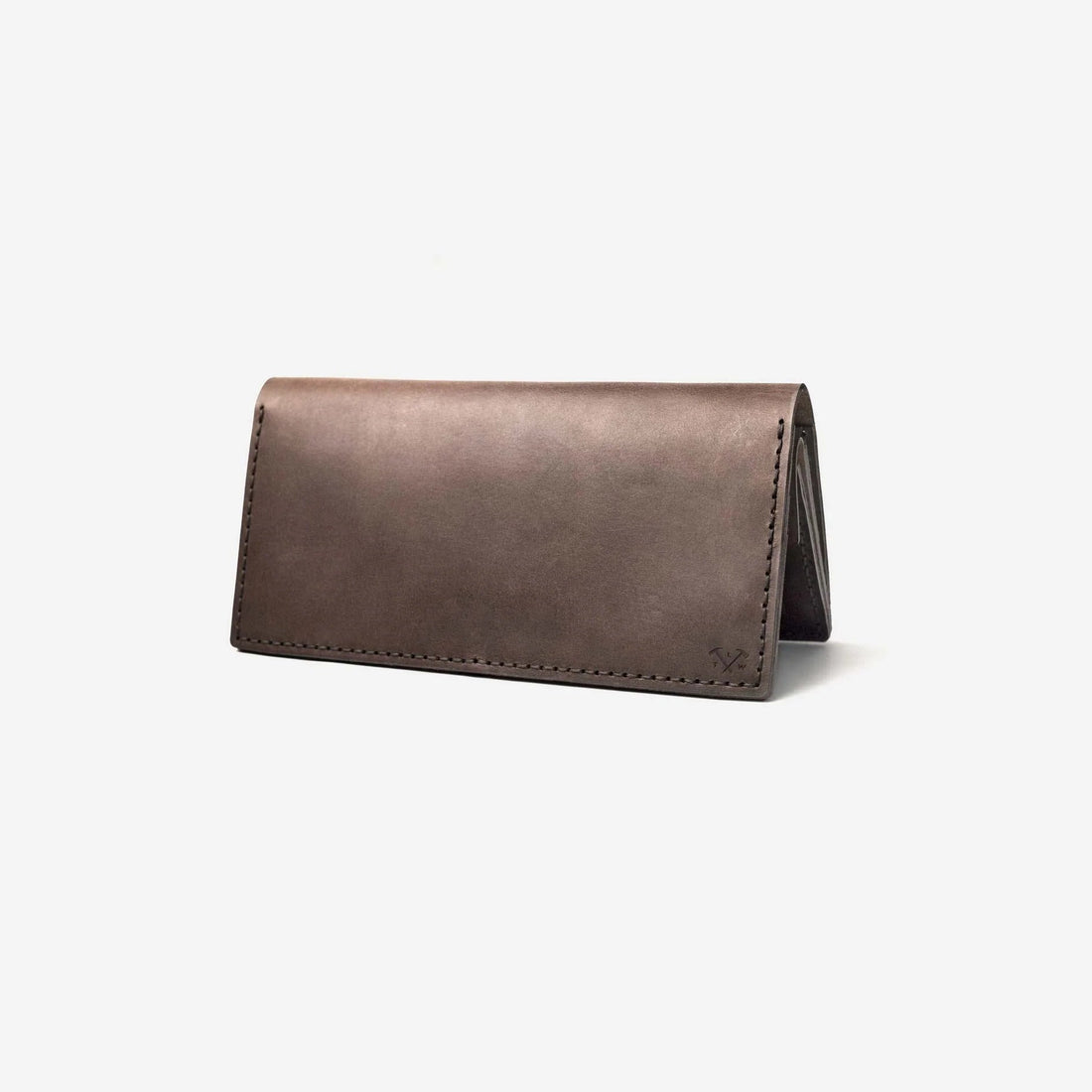 The Loyal Workshop - Vintage Brown Alongsider Leather Wallet - The Flower Crate