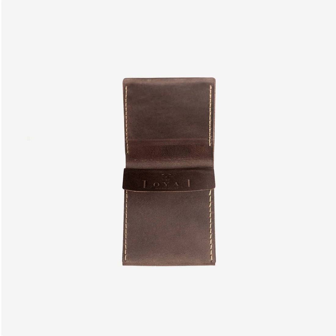 The Loyal Workshop - Vintage Brown Keeper Leather Wallet - The Flower Crate