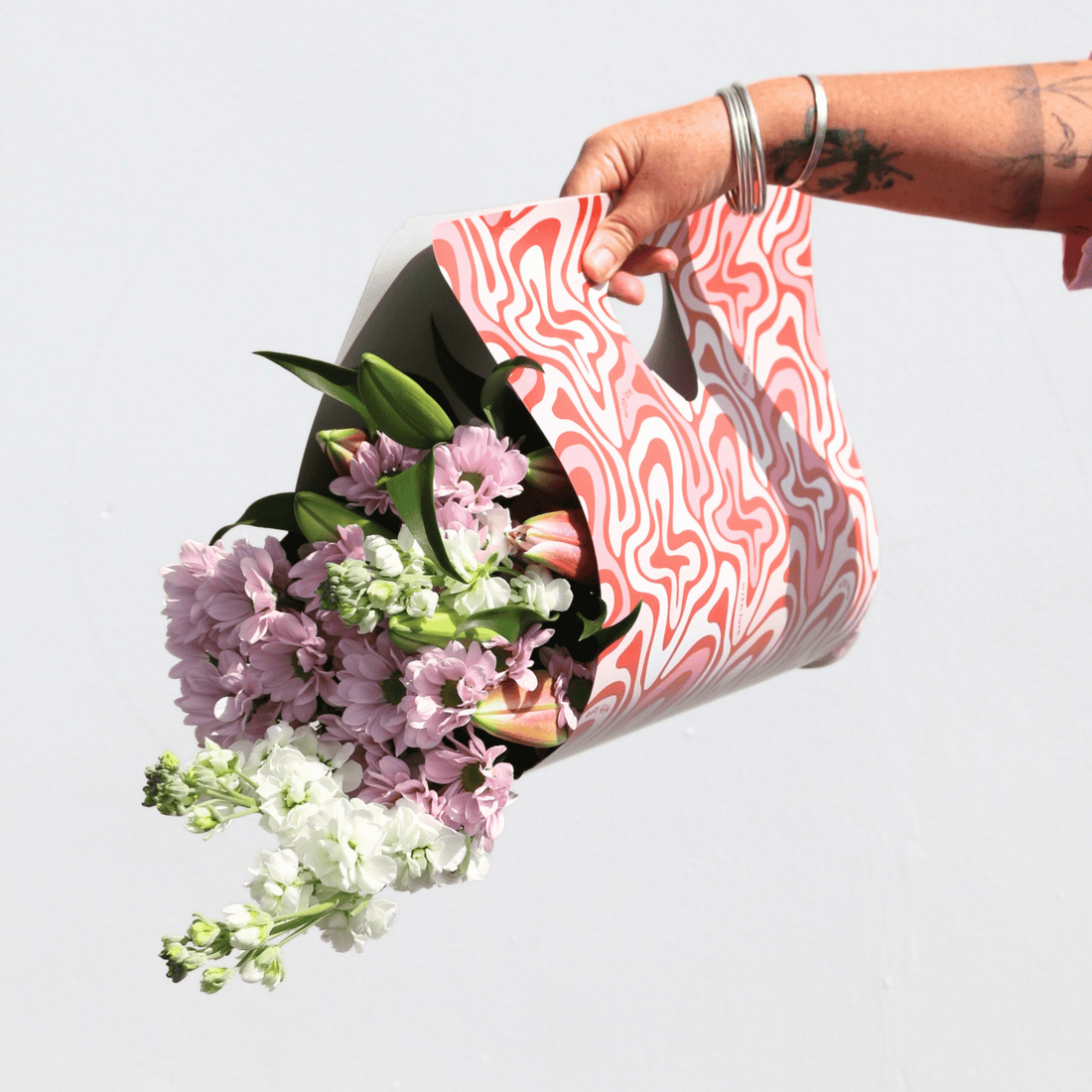 The Mother’s Day Flower Carrier - Limited Edition Pastels - The Flower Crate