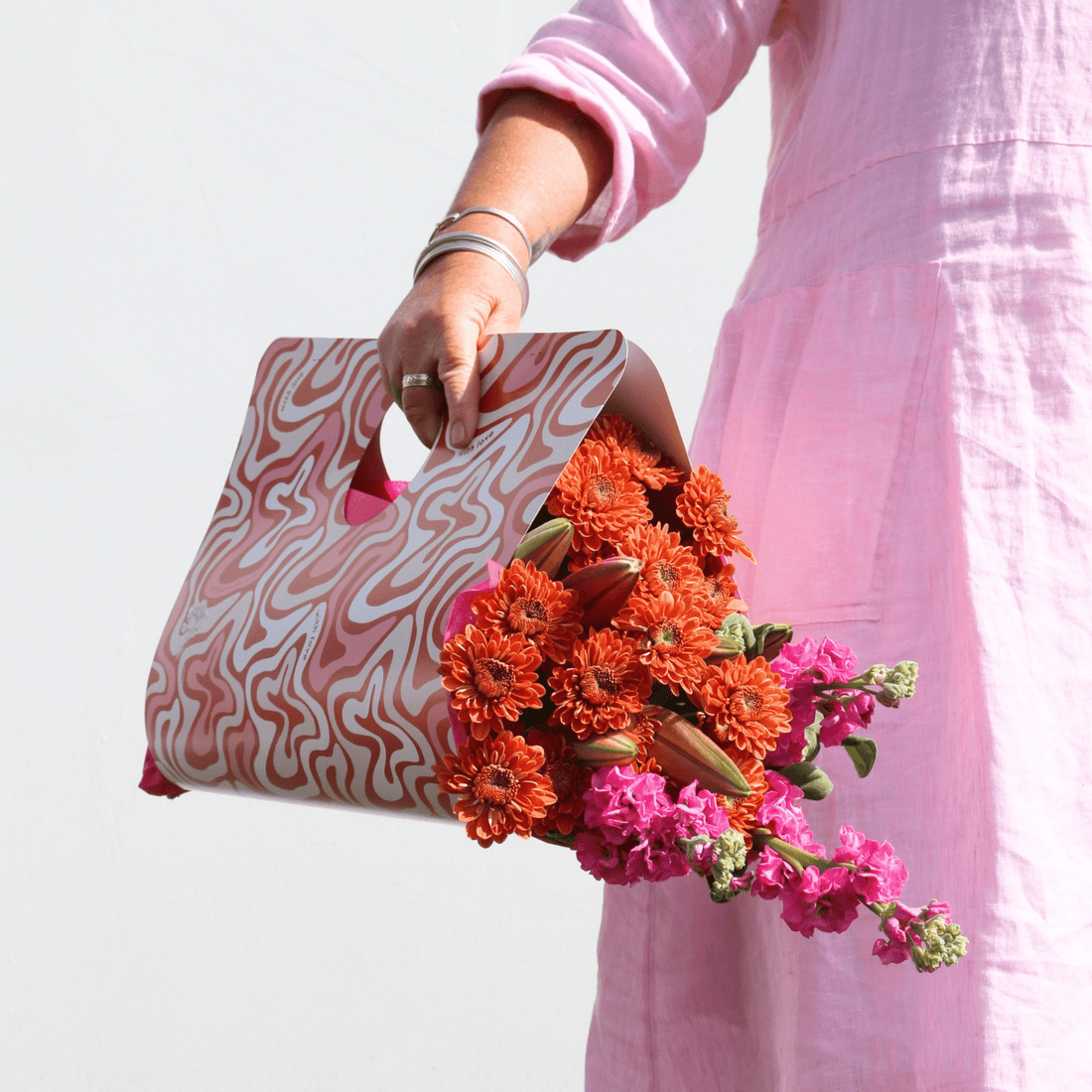 The Mother’s Day Flower Carrier - Limited Edition Vibrants - The Flower Crate