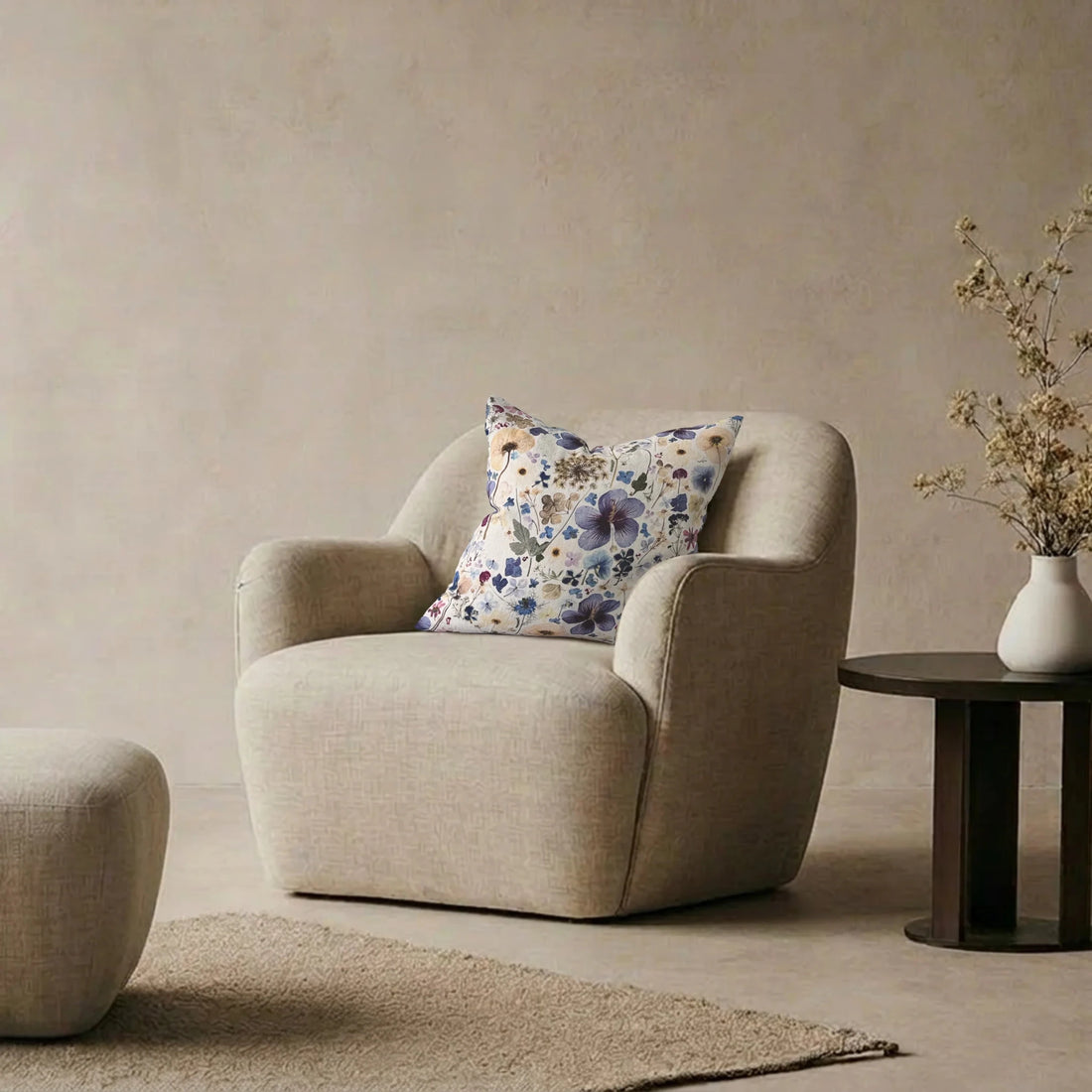 Thread Design x Paper Park - Petal Play Moonbloom Cushion - The Flower Crate