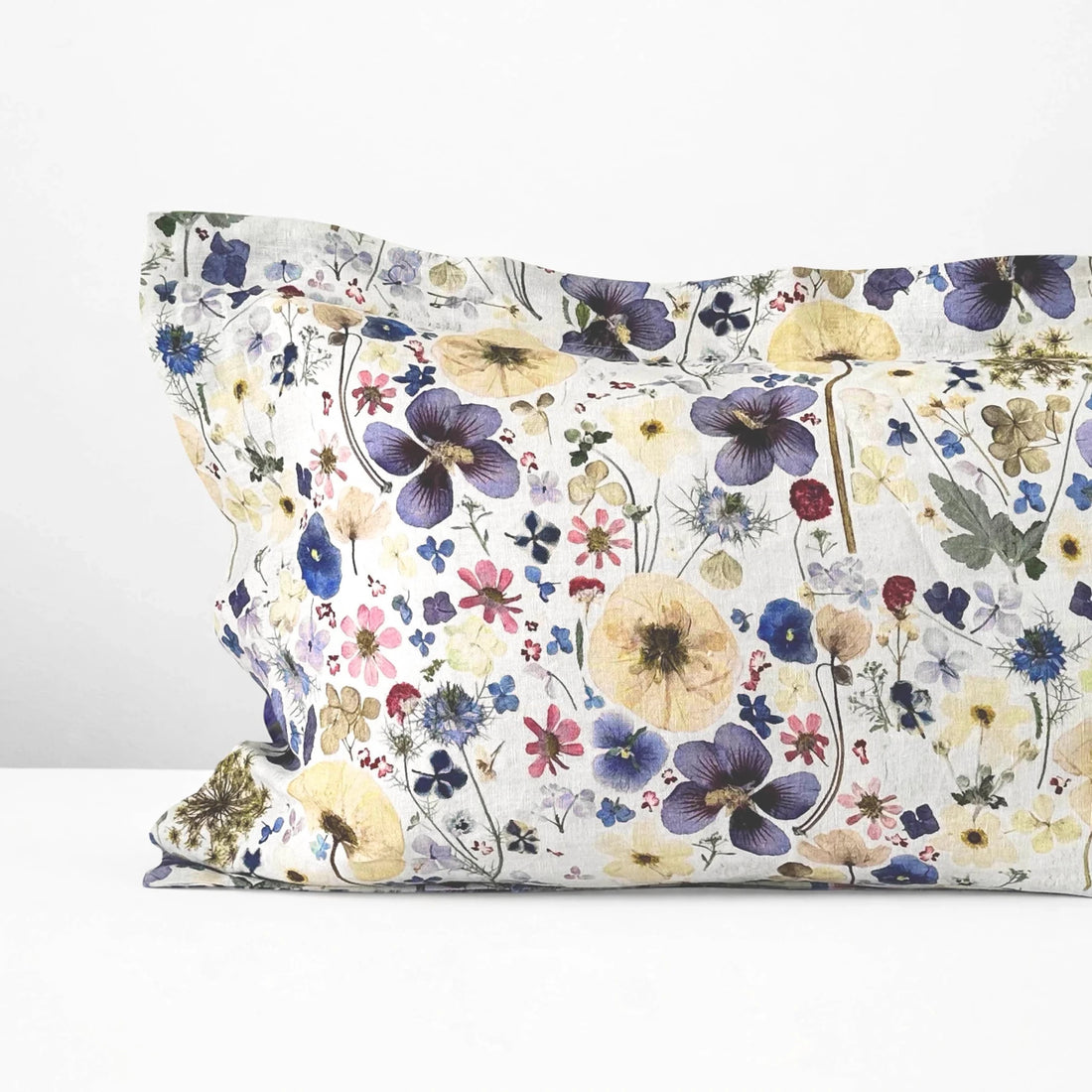 Thread Design x Paper Park - Petal Play Moonbloom Pillowcase Pair - The Flower Crate