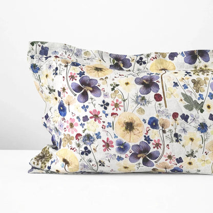 Thread Design x Paper Park - Petal Play Moonbloom Pillowcase Pair - The Flower Crate