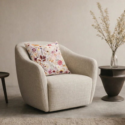 Thread Design x Paper Park - Petal Play Sunburst Cushion - The Flower Crate
