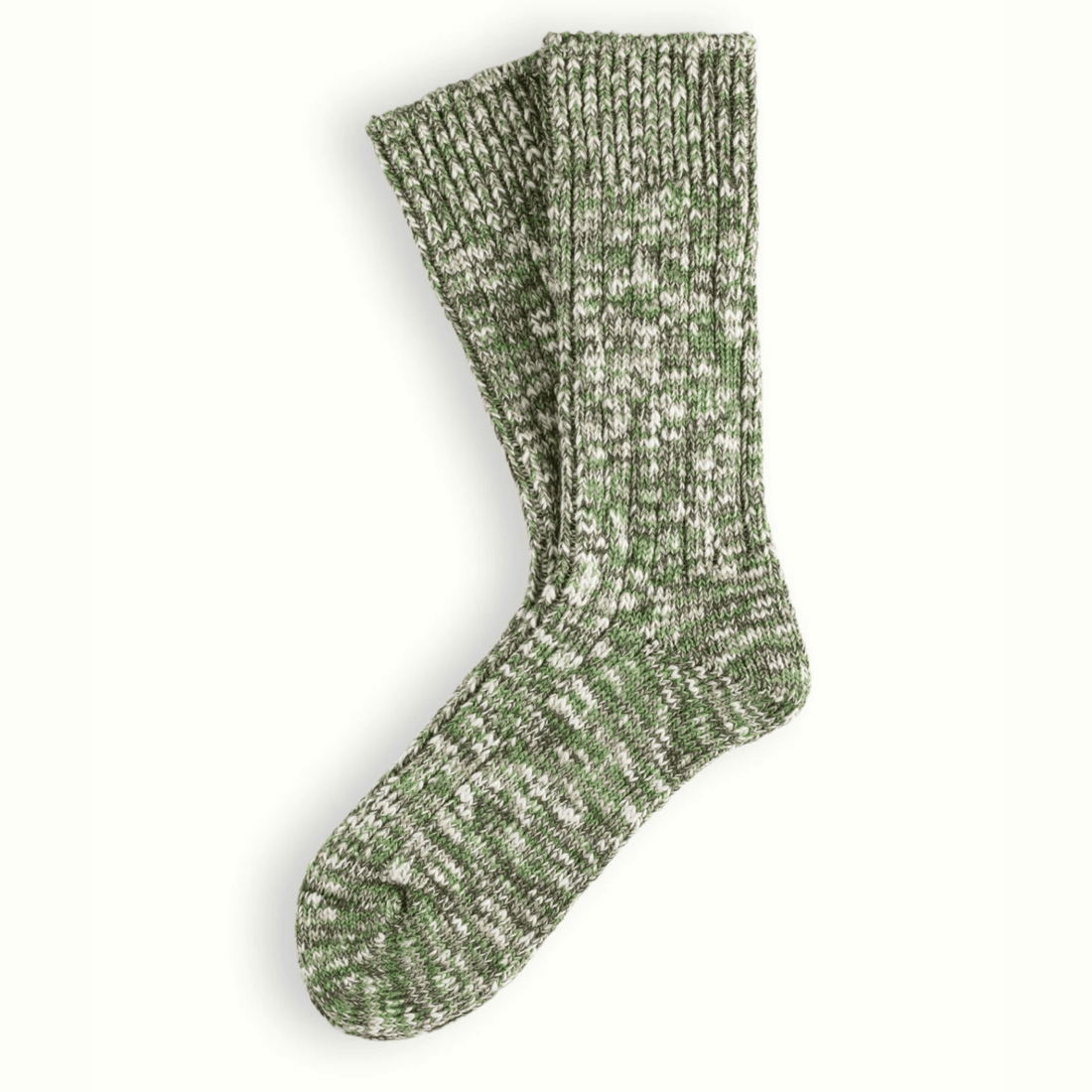 Thunders Love Socks - Flammè Collection, Melange Green - The Flower Crate