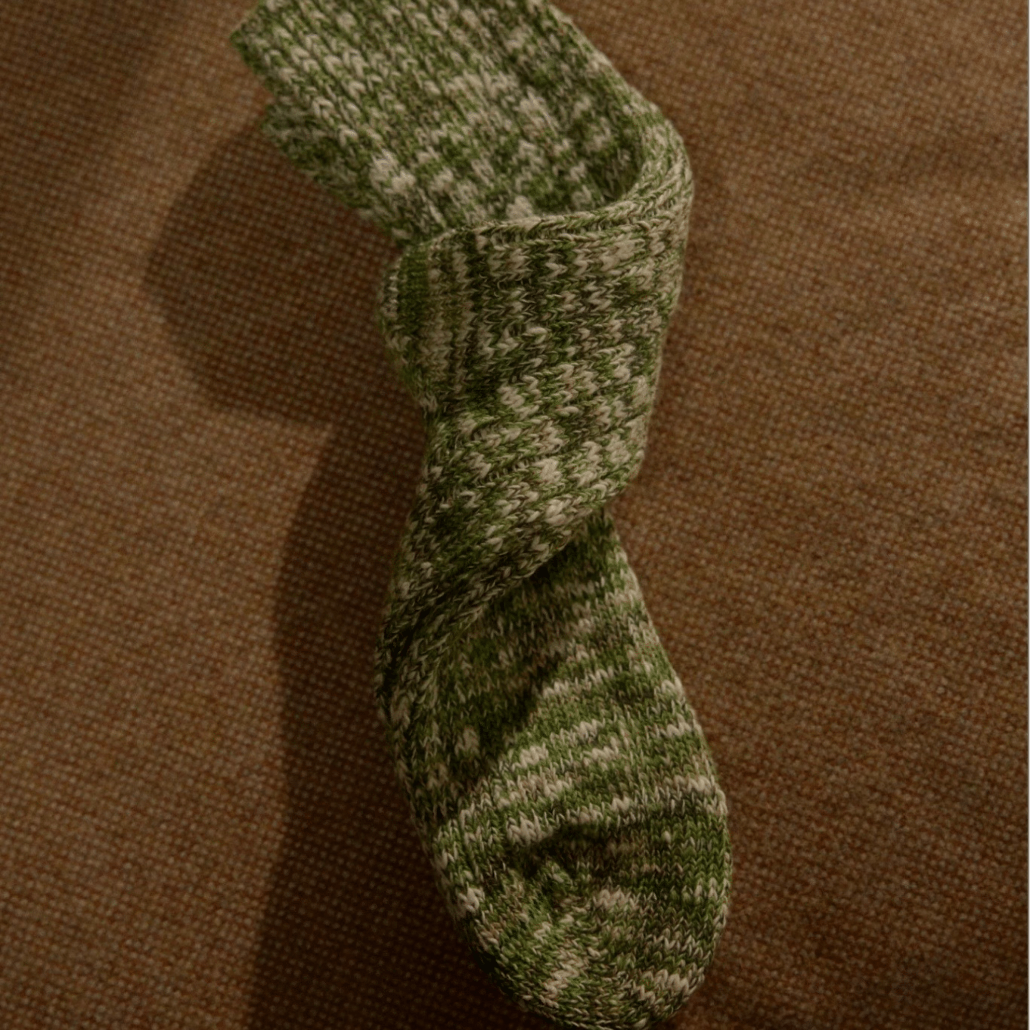 Thunders Love Socks - Flammè Collection, Melange Green - The Flower Crate