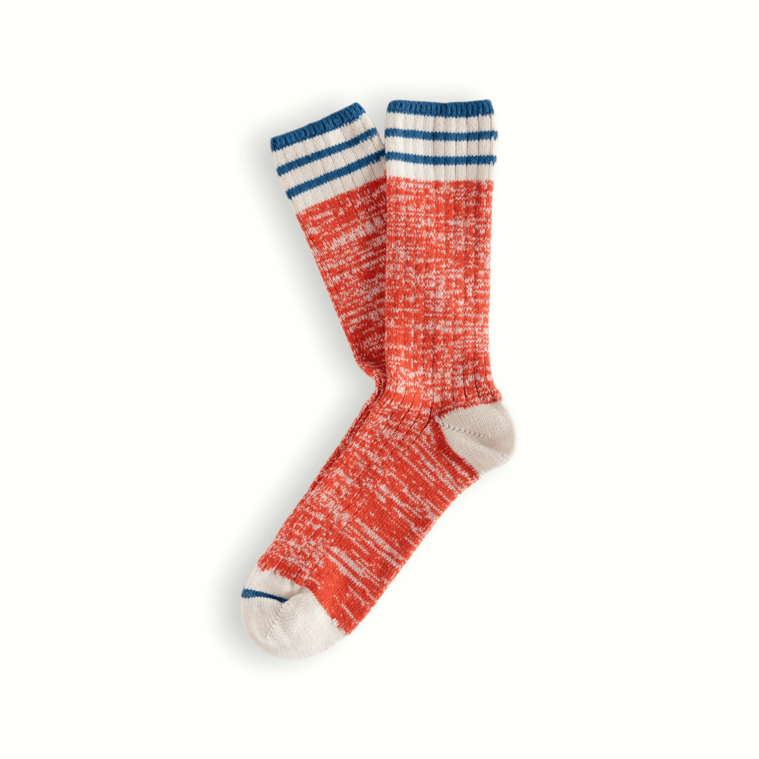 Thunders Love Socks - Nautical Turn, Oceanside Red - The Flower Crate