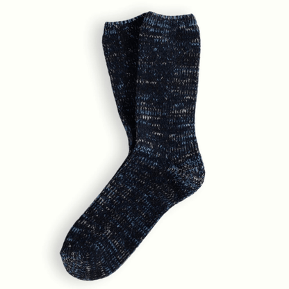 Thunders Love Socks - Recycled Wool Collection, Navy - The Flower Crate
