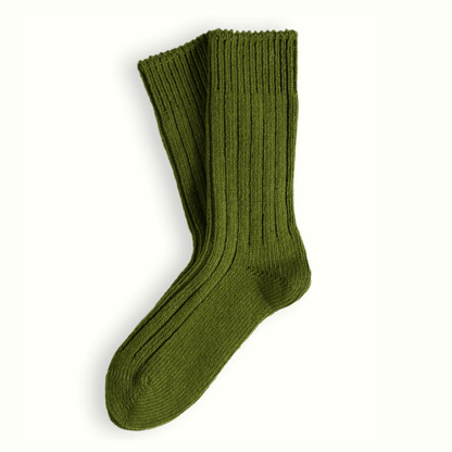 Thunders Love Socks - Soft Wool Collection, Pistachio Green - The Flower Crate