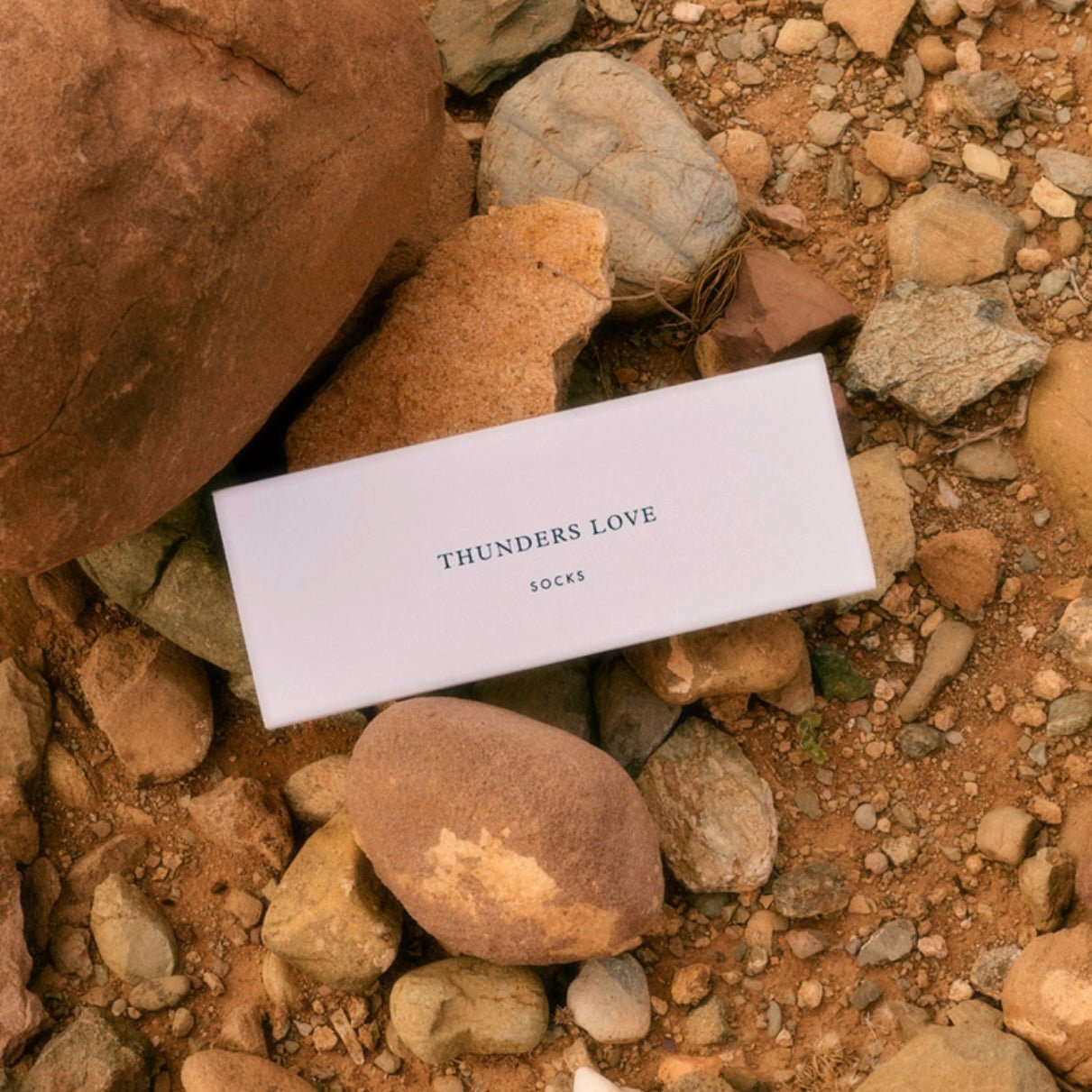 Thunders Love Socks - Wool Collection, Solid Soft Orange - The Flower Crate