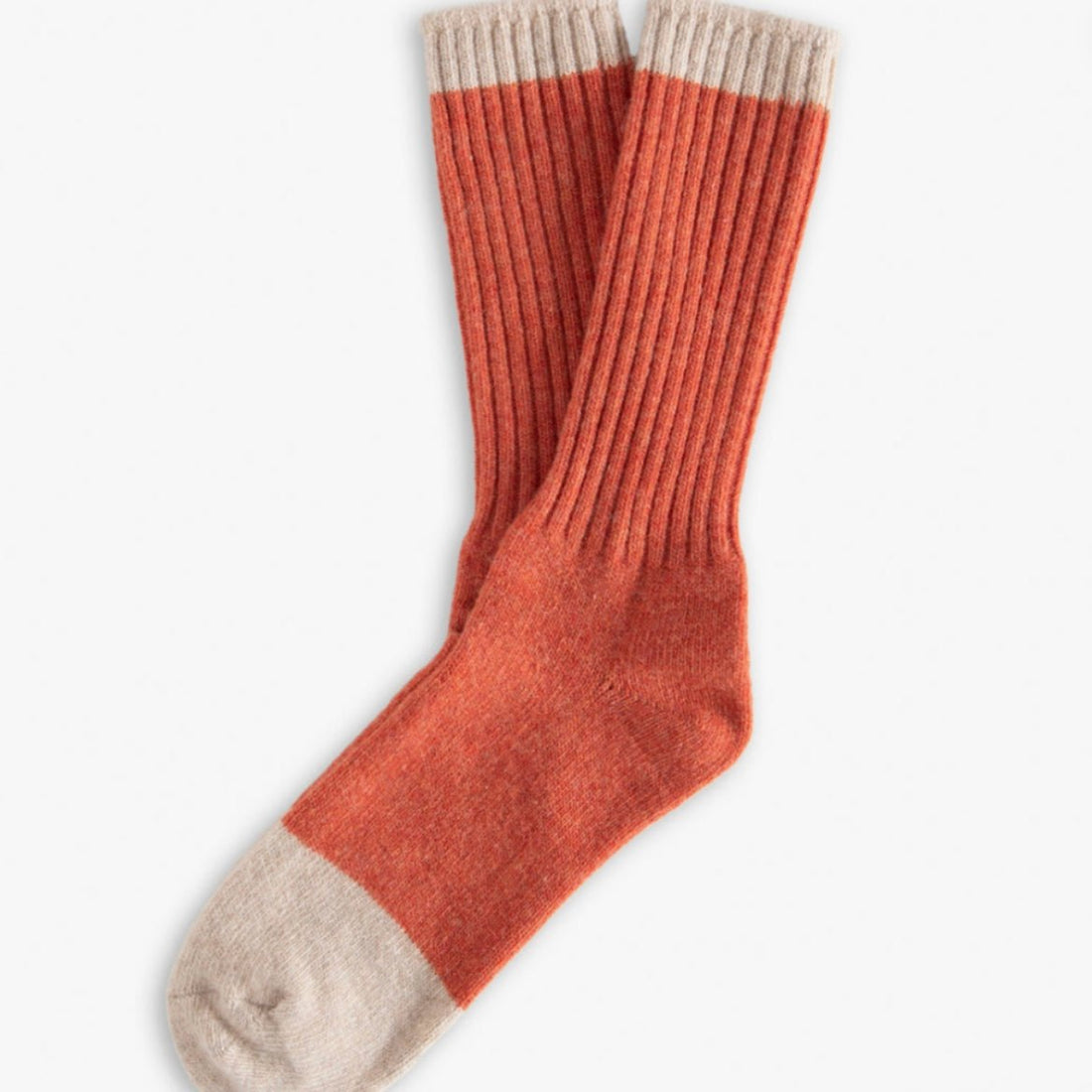 Thunders Love Socks - Wool Collection, Vintage Orange - The Flower Crate